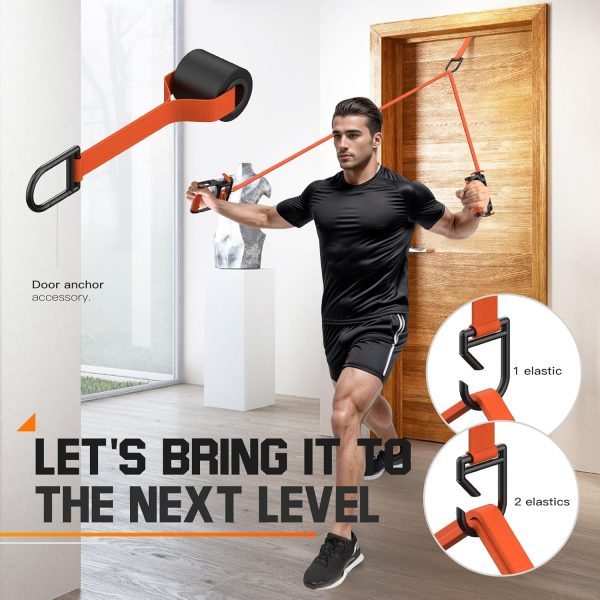 Push Up Board, Workout Equipment Home Gym,Exercise Equipment,Pushup Stands Strength Training,Portable Multi Function Foldable 20 in 1 Pull Up Bar Fitness - Image 6