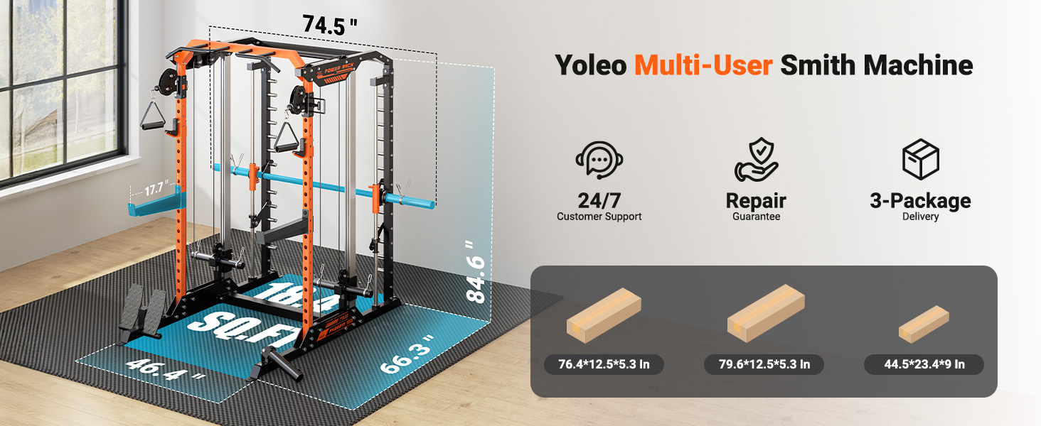 smith machine home gym